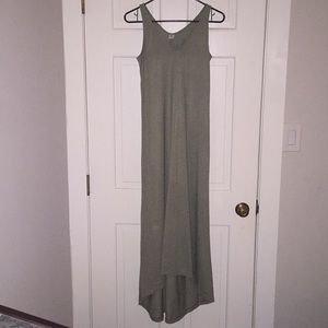 Old Navy Olive Green Maxi Dress, Small